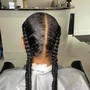 2 Feed In Braids