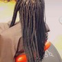 Small Knotless Braids