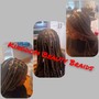 Flat Twists with natural hair