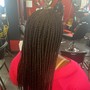 Medium Knotless Braids