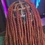 Medium Box Braids