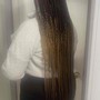 Large knotless Braids