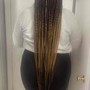 Large knotless Braids