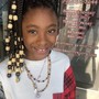 Kid's large KNOTLESS Braids