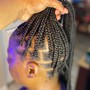 Knotless braids- Medium