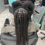 Knotless braids