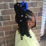 Kids Natural Braids and beads