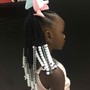 Amazin babies weave braids and beads