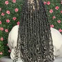 Boho/ Goddess locs ( human hair )