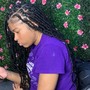 Butterfly/locs (butt length &amp; longer)