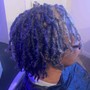 Shaved Sides Loc retwist