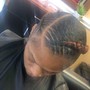 2 Feed In Braids