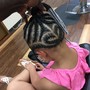 Kids Cornrows 5 or less