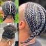 MENS BRAIDS WITH DESIGNS