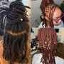 Faux locs/soft locs