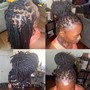 Box Braids/ natural hair