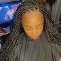 crochet hair (illusion part front line only)