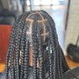 Large Goddess/Boho Knotless Braids