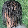 2 Strand Twist W/ Braided Roots (LARGE)