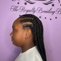 Feed-in Extended Ponytail