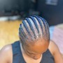 12 - 14 Stitch Braids (Waist Length, 52")