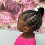 Free style medium ponytail