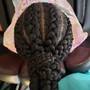 Braid updo