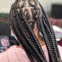 Human hair braids