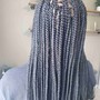 Knotless Box Braids middium bra length