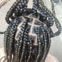 Natural Hair Individual Braids