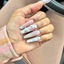 Short Ombre Acrylic Overlay