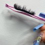 Custom individual Strip Lashes