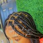 Wig/Crochet braid down