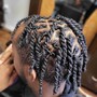 Feeding Cornrow braids