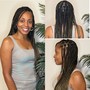 Goddess Braids (human wavy ends)