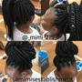 Medium Box Braids