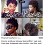 Flat Twist  Updo