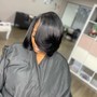 Quick weave  Bob Special with hair