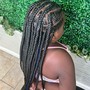 Tweens Medium Knotless Braids