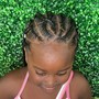 Tweens Medium Knotless Braids