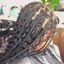 Medium Bohemian /Goddess knotless  Braids (price and time depend on if you are using synthetic or human hair)