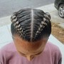 Cornrows 2 braids