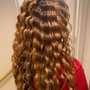 Kid's Braids/Natural Hair w beads or barrettes