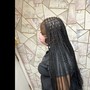 Small Knotless Braids