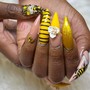 HAND PAINTED NAIL ART DESIGN (2)