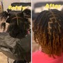 Starter locs (Two Strand Twist)