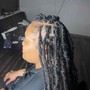 Distressed soft locs