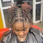 Loc Retwist (Med/Large Size /Shoulder Length)