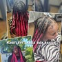 Knotless small box braids