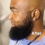 Mens Cut + Beard + Beard Coloring ( Black )